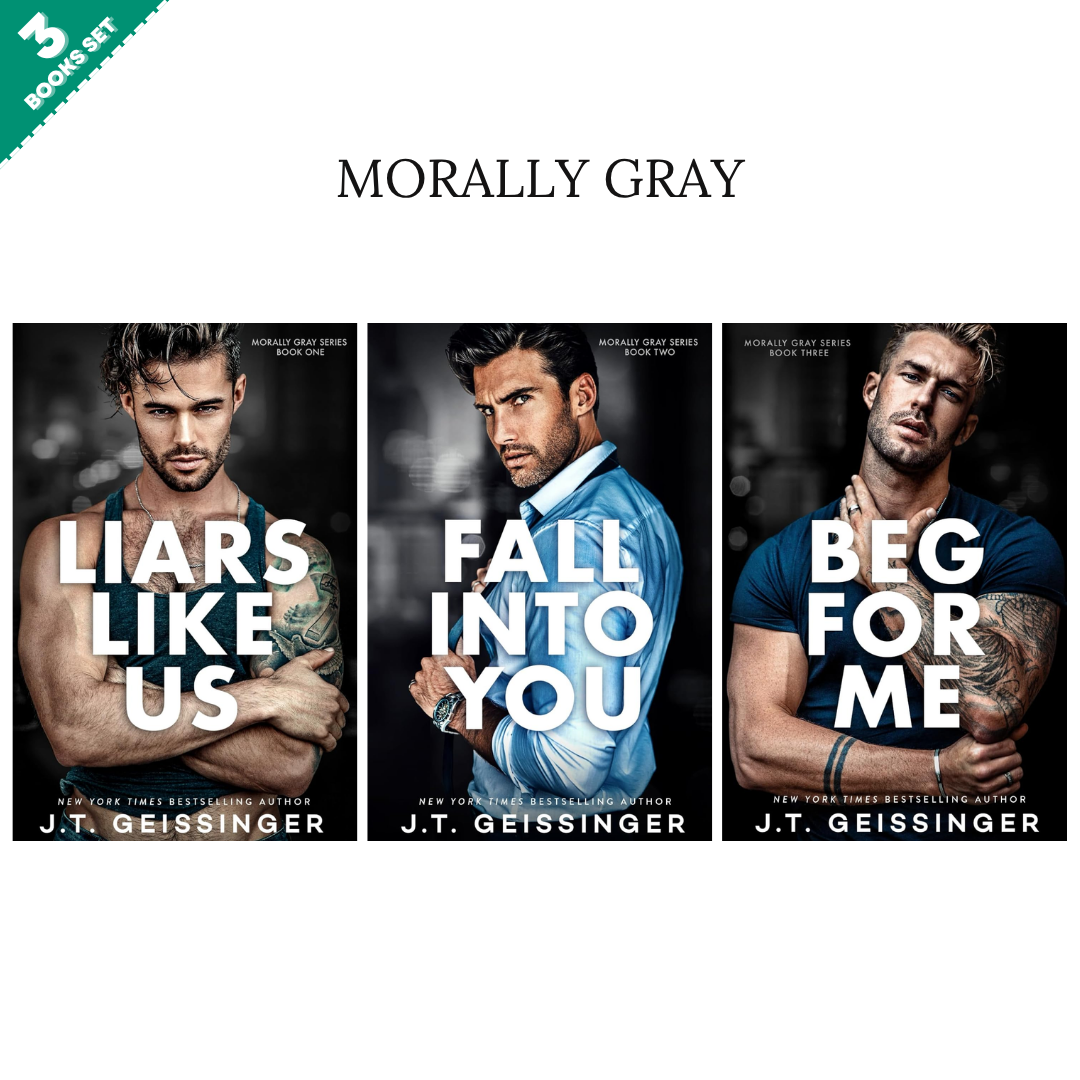 Morally Gray Series By J.T. Geissinger (3 Books Set)