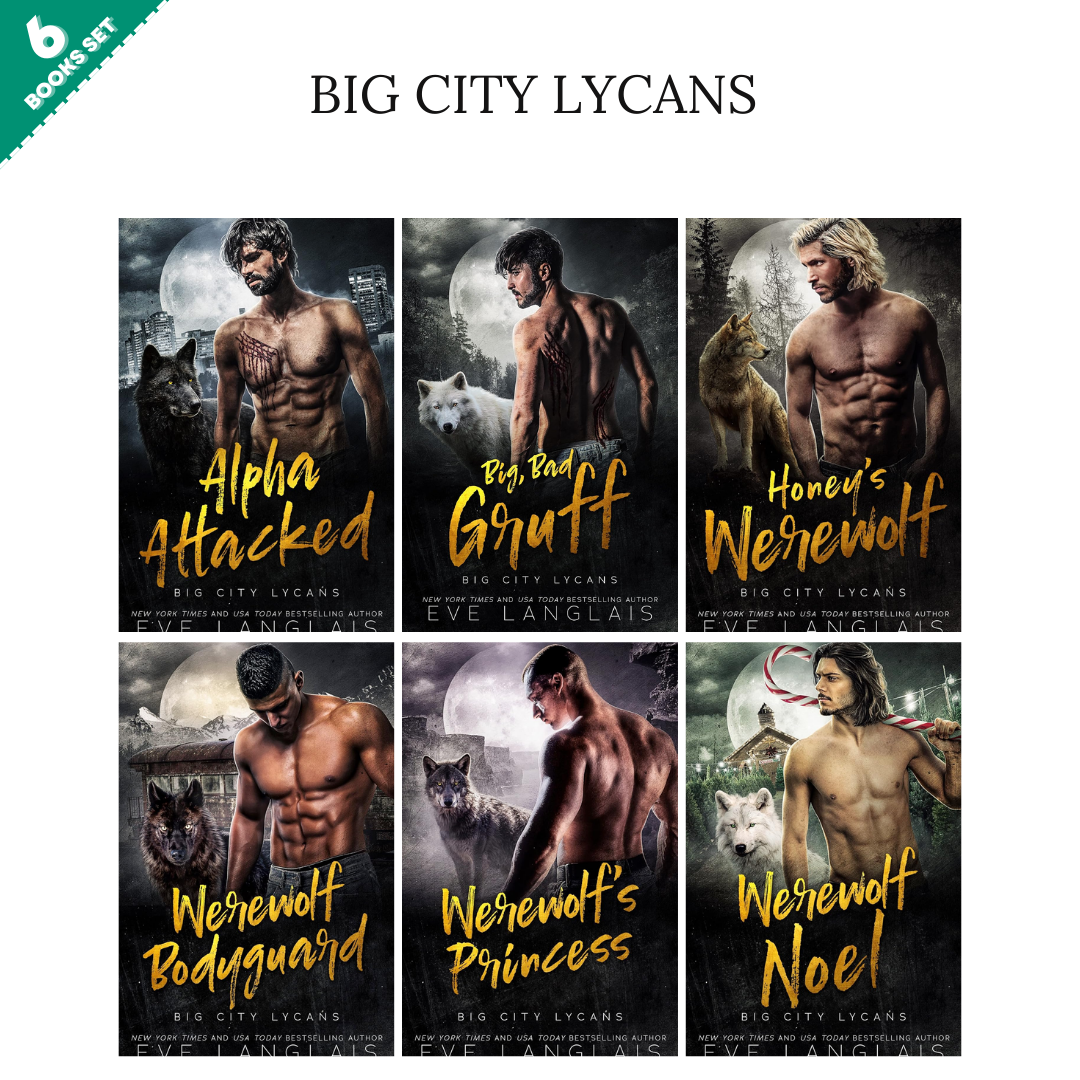 Big City Lycans By Eve Langlais (6 Books Set)