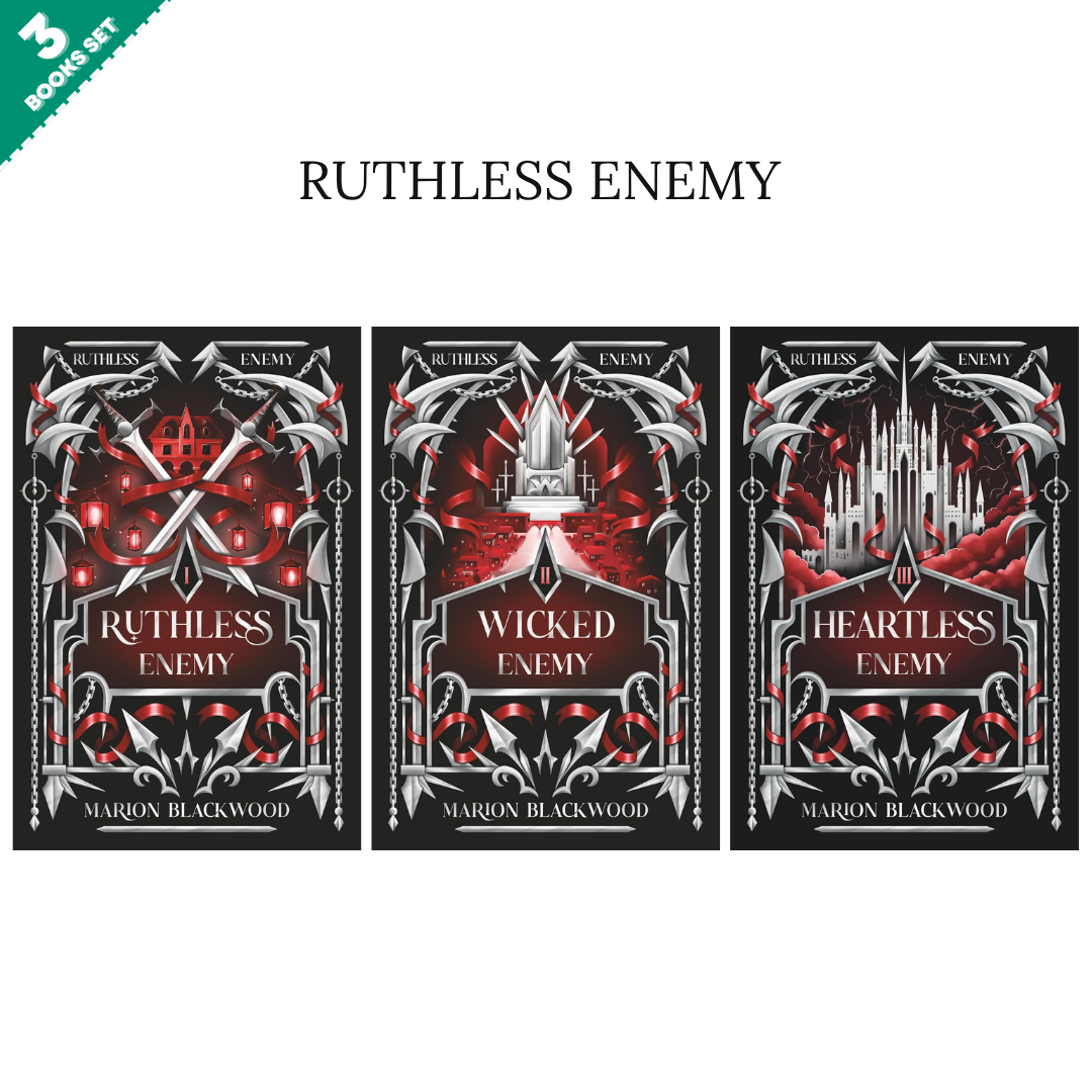 Ruthless Enemy Series By Marion Blackwood (3 Books Set)