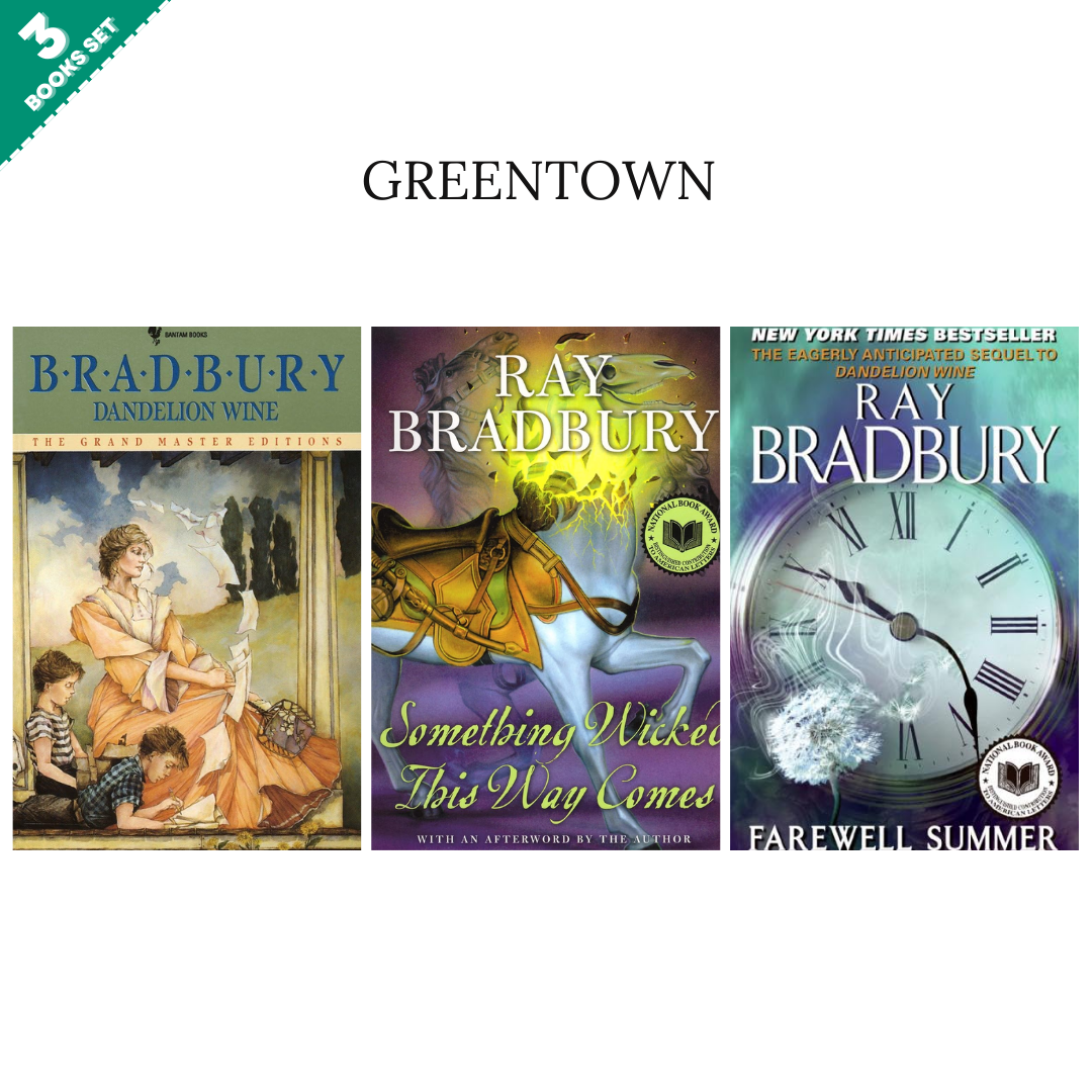 Greentown series By Ray Bradbury  (3 Books Set)
