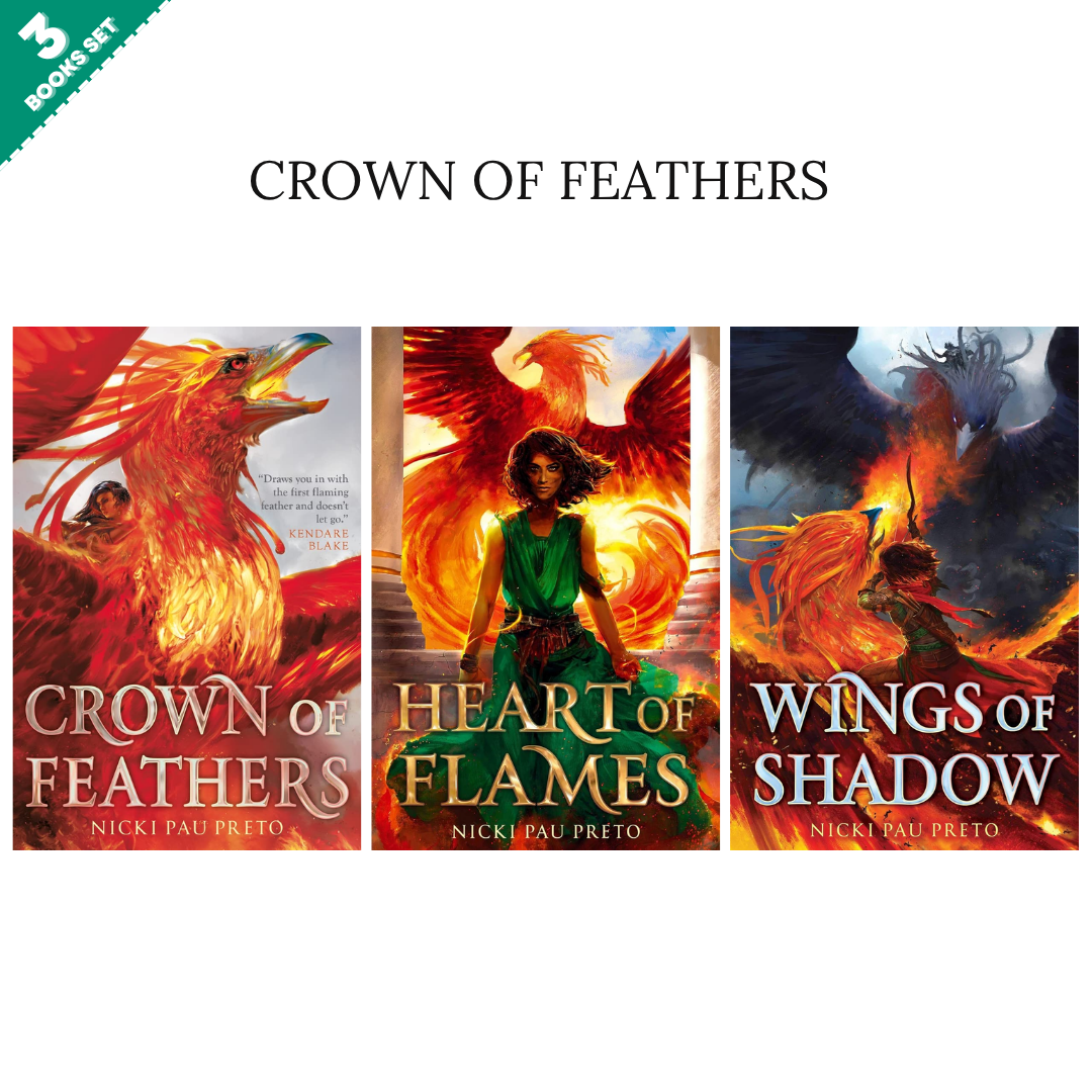 Crown of Feathers Series By Nicki Pau Preto (3 Books Set)