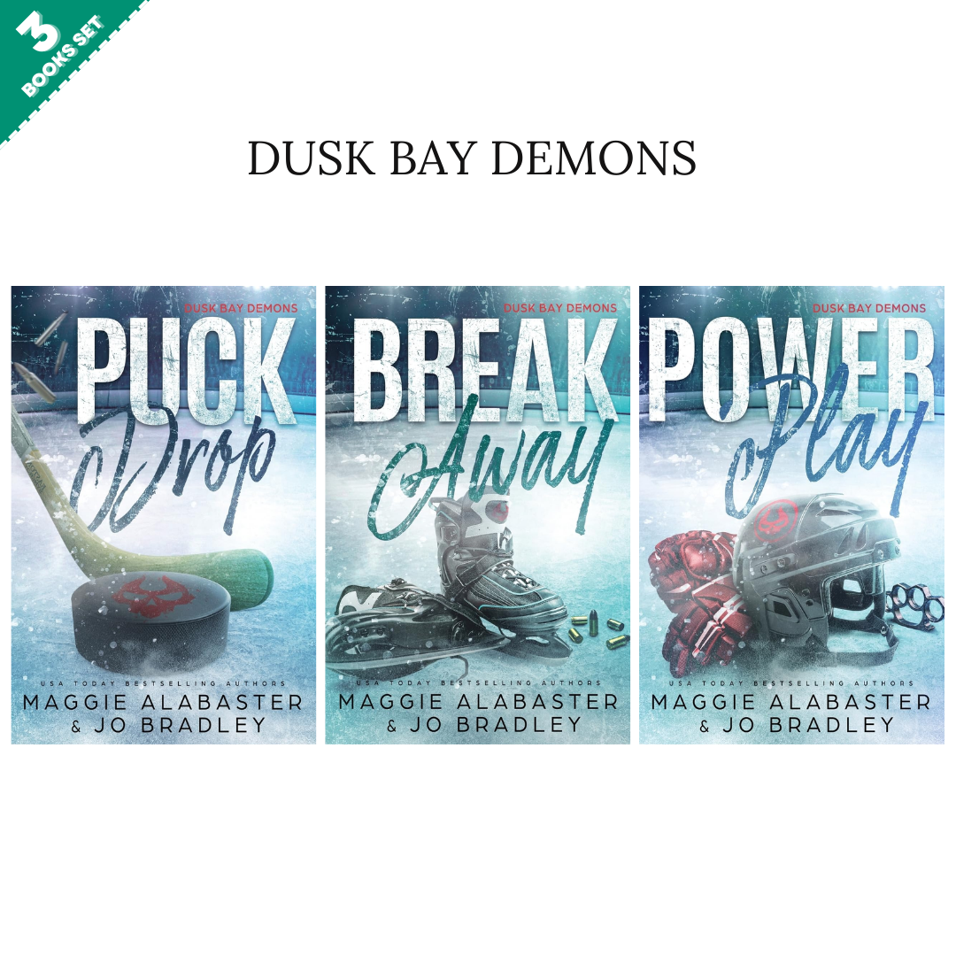 Dusk Bay Demons Series By Maggie Alabaster  (3 Books Set)
