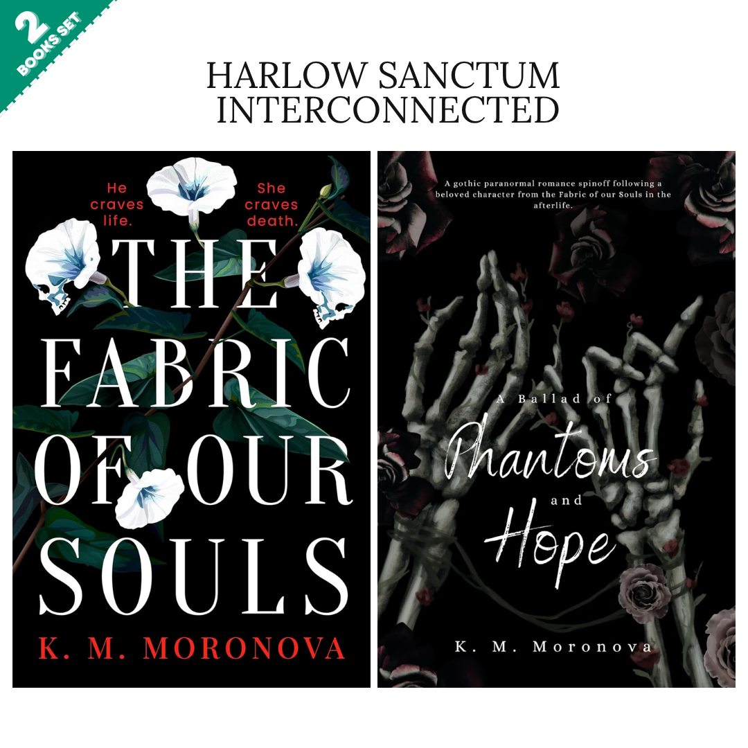 Harlow Sanctum Series By K.M. Moronova (2 Books Set)