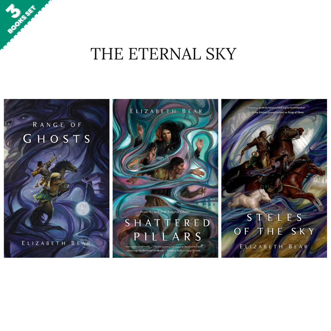 The Eternal Sky Series By Elizabeth Bear (3 Books Set)