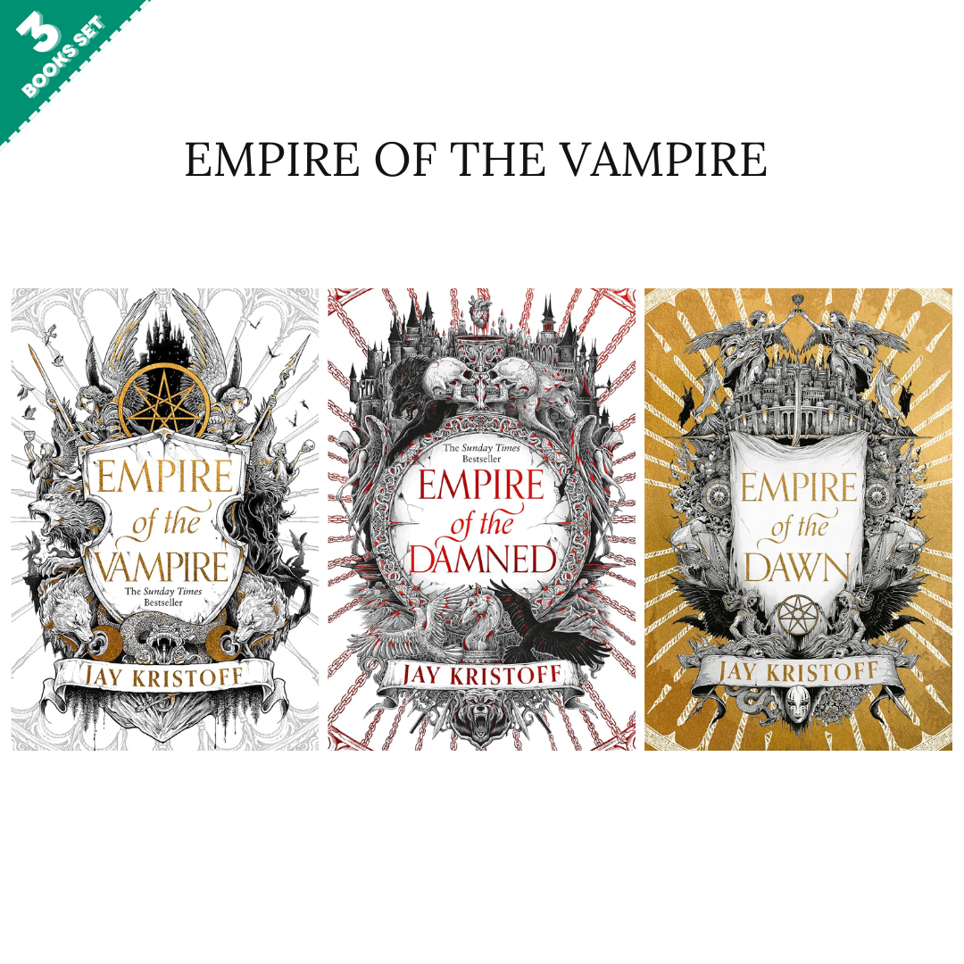 Empire of the Vampire Series By Jay Kristoff (3 Books Set)