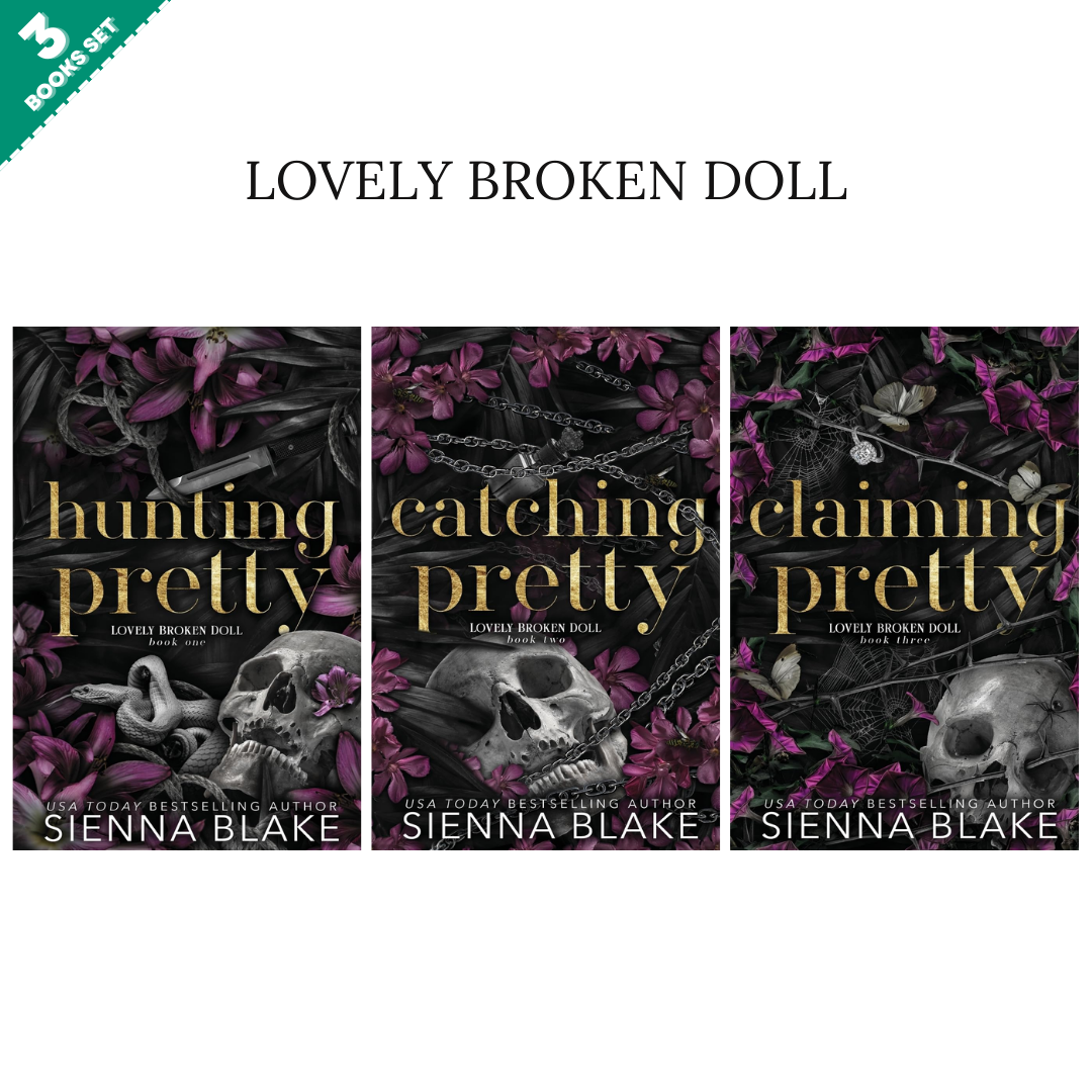 Lovely Broken Doll series By Sienna Blake (3 Books Set)