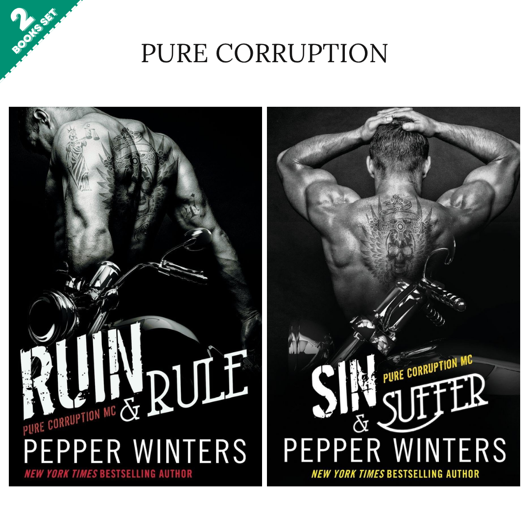 Pure Corruption MC Series By Pepper Winters (2 Books Set)