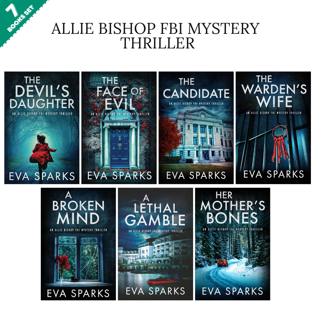 Allie Bishop FBI Mystery Thrillers Series By Eva Sparks (7 Books Set)