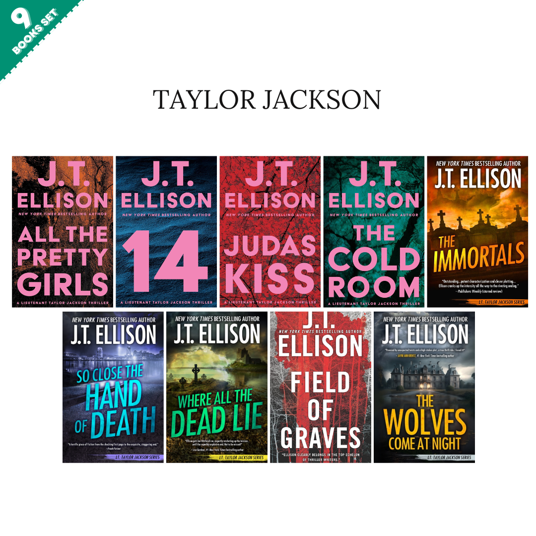 Taylor Jackson Series By J.T. Ellison (9 Books Set)