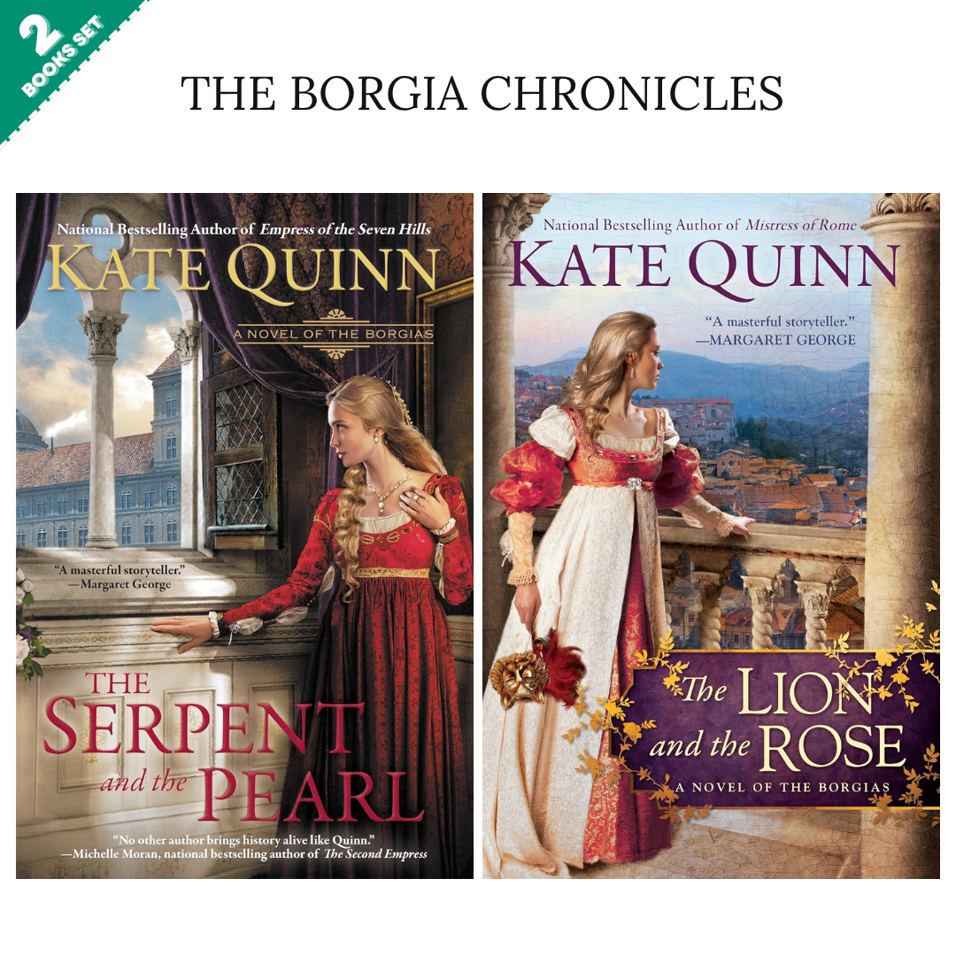 The Borgia Chronicles Series By Kate Quinn (2 Books Set)