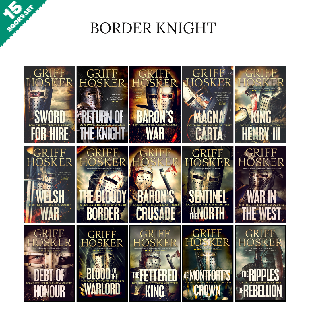 Border Knight series By Griff Hosker (15 Books Set)