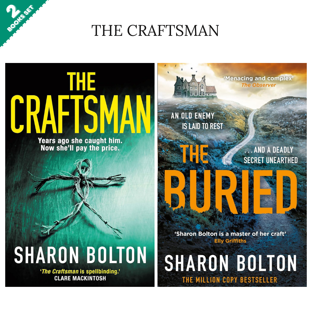 The Craftsman Series By Sharon J. Bolton (2 Books Set)