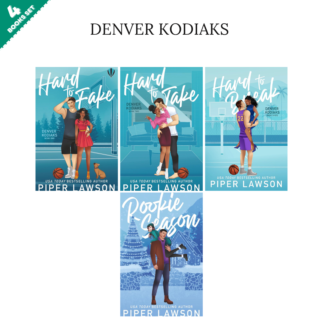Denver Kodiaks Series By Piper Lawson (4 Books Set)