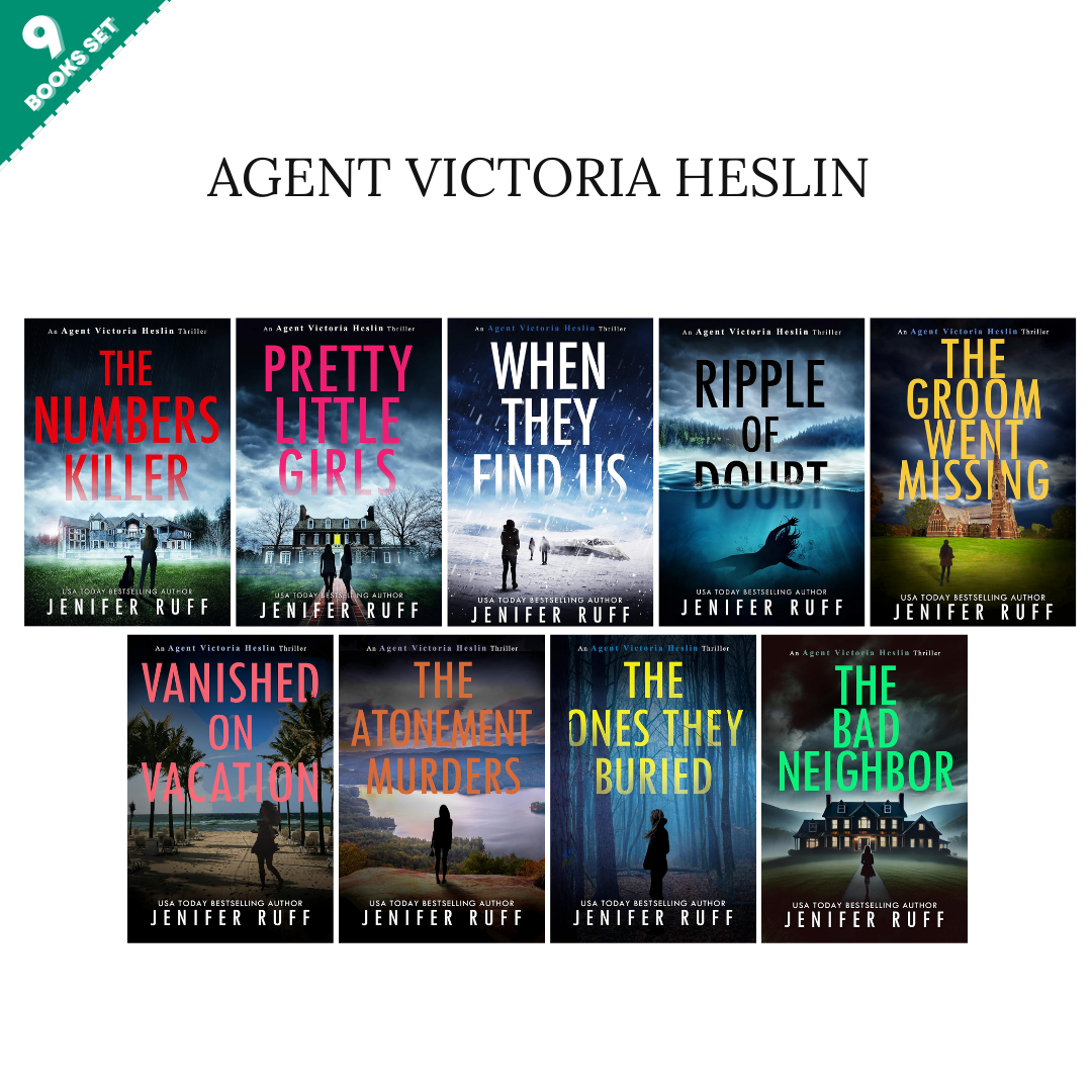 Agent Victoria Heslin Series By Jenifer Ruff (9 Books Set)