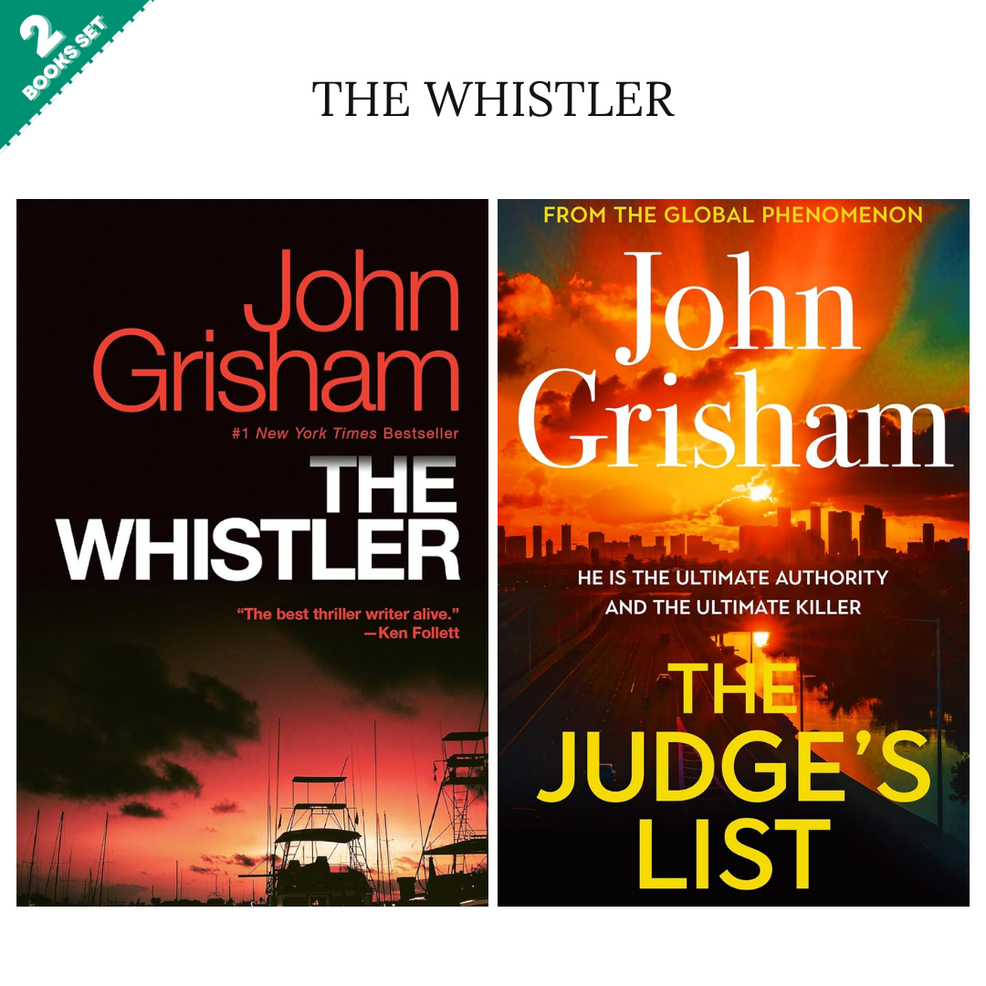 The Whistler Series By John Grisham (2 Books Set)