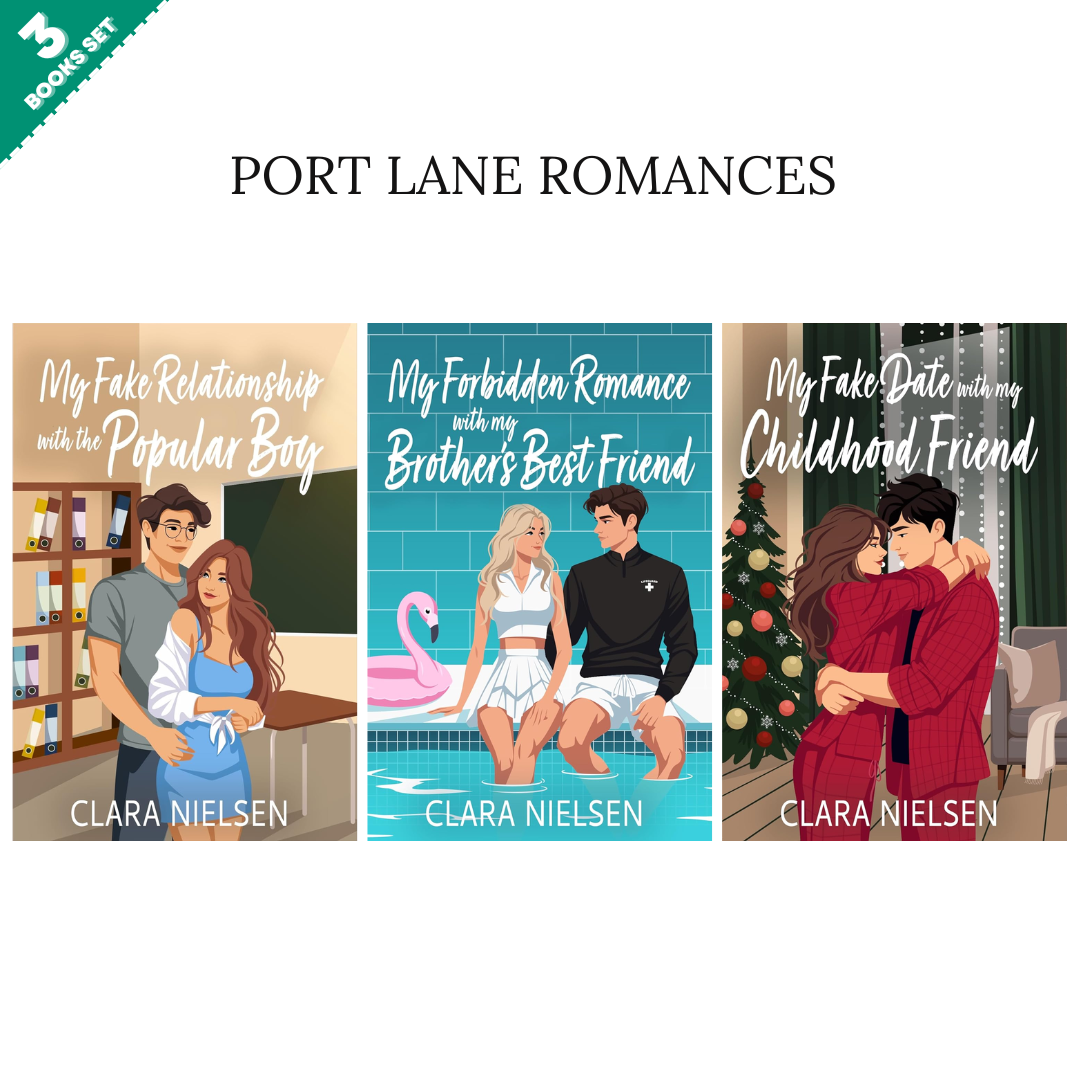 Port Lane Romances Series By Clara Nielsen (3 Books Set)