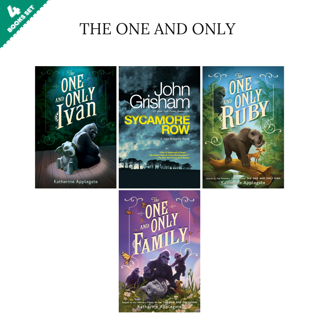 The One and Only Series By Katherine Applegate (4 Books Set)