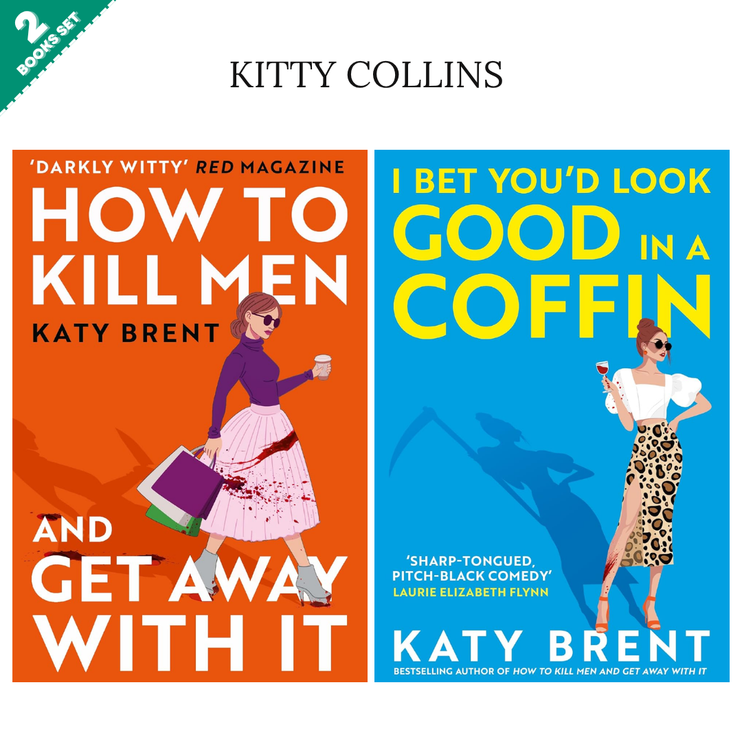 Kitty Collins Series By Katy Brent (2 Books Set)