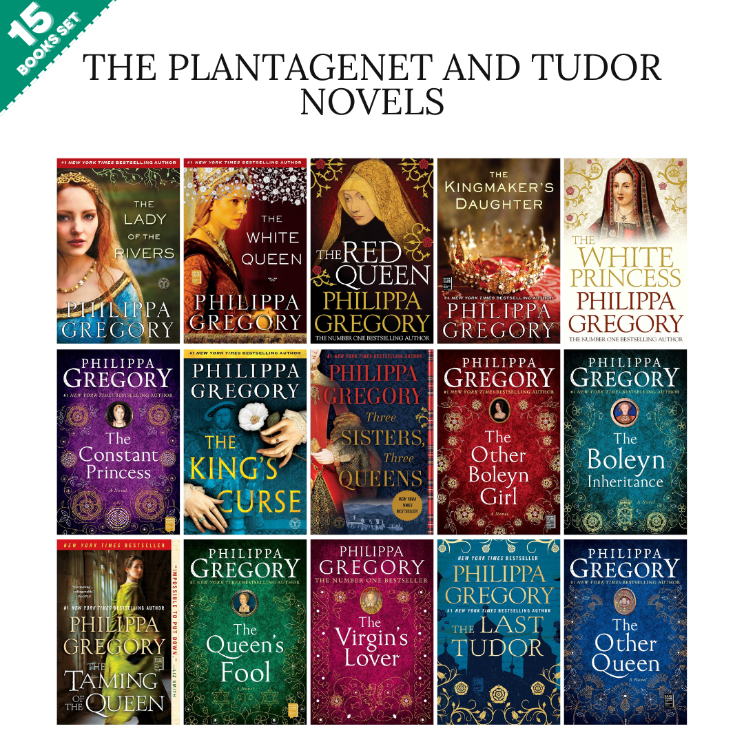 The Plantagenet and Tudor Novels Series By Philippa Gregory (15 Books Set)