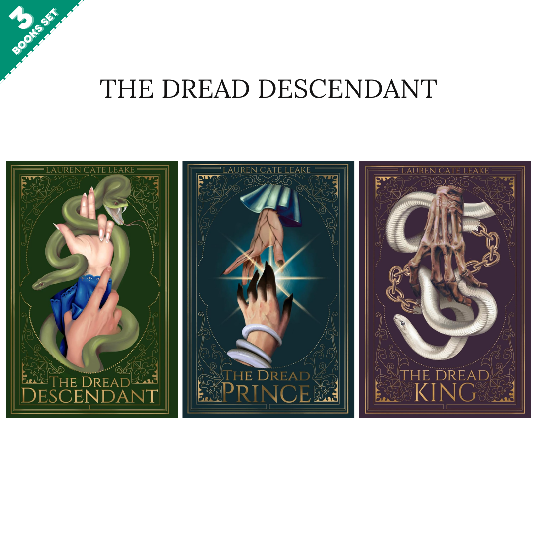 The Dread Descendant Series By Lauren Cate Leake Series (3 Books Set)