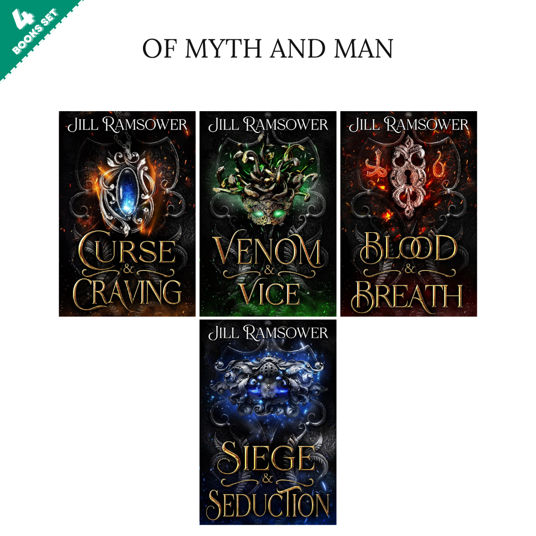 Of Myth and Man Series By Jill Ramsower (4 Books Set)