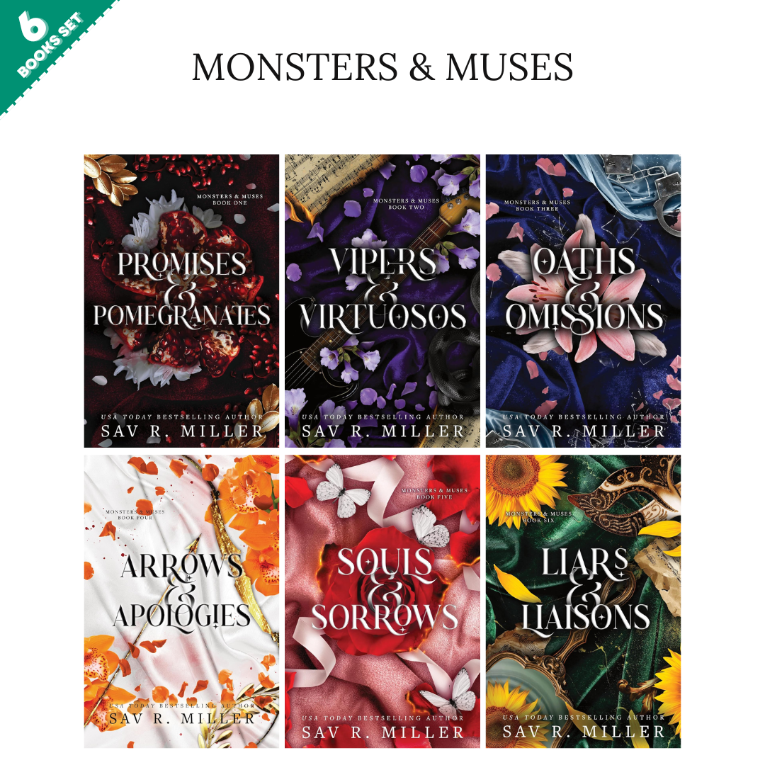 Monsters & Muses Series by Sav R. Miller (6 Books Set)