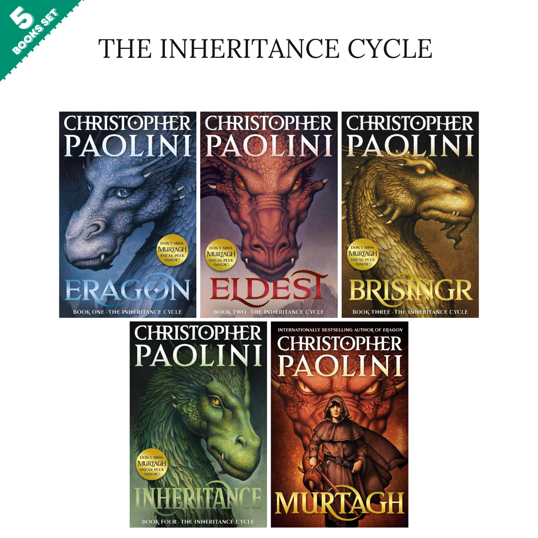 The Inheritance Cycle Series by Christopher Paolini (5 Books Set)