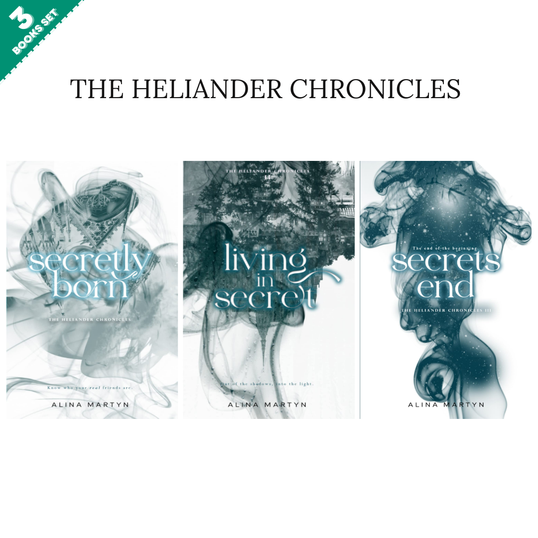 The Heliander Chronicles Series By Alina Martyn (3 Books Set)