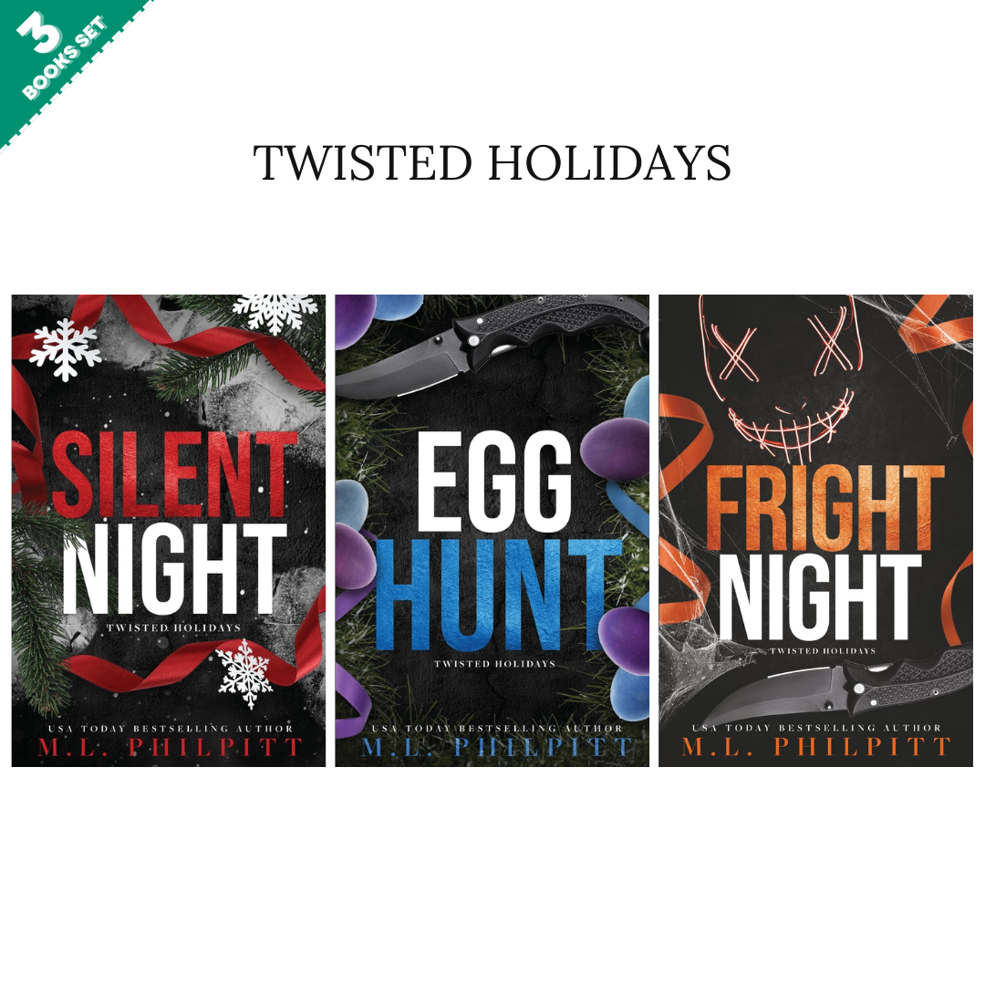 Twisted Holidays Series By M.L. Philpitt  (3 Books Set)