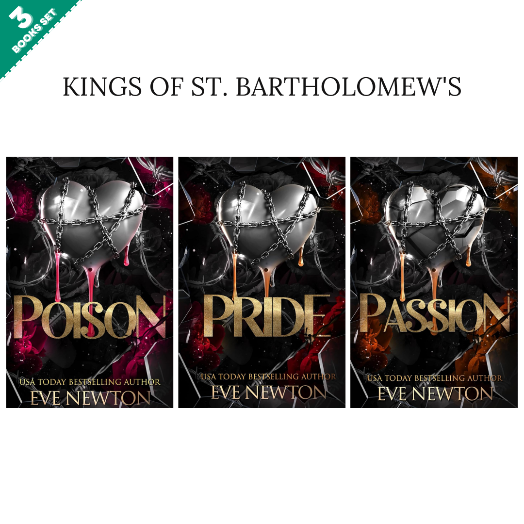 Kings of St. Bartholomew's series By Eve Newton  (3 Books Set)