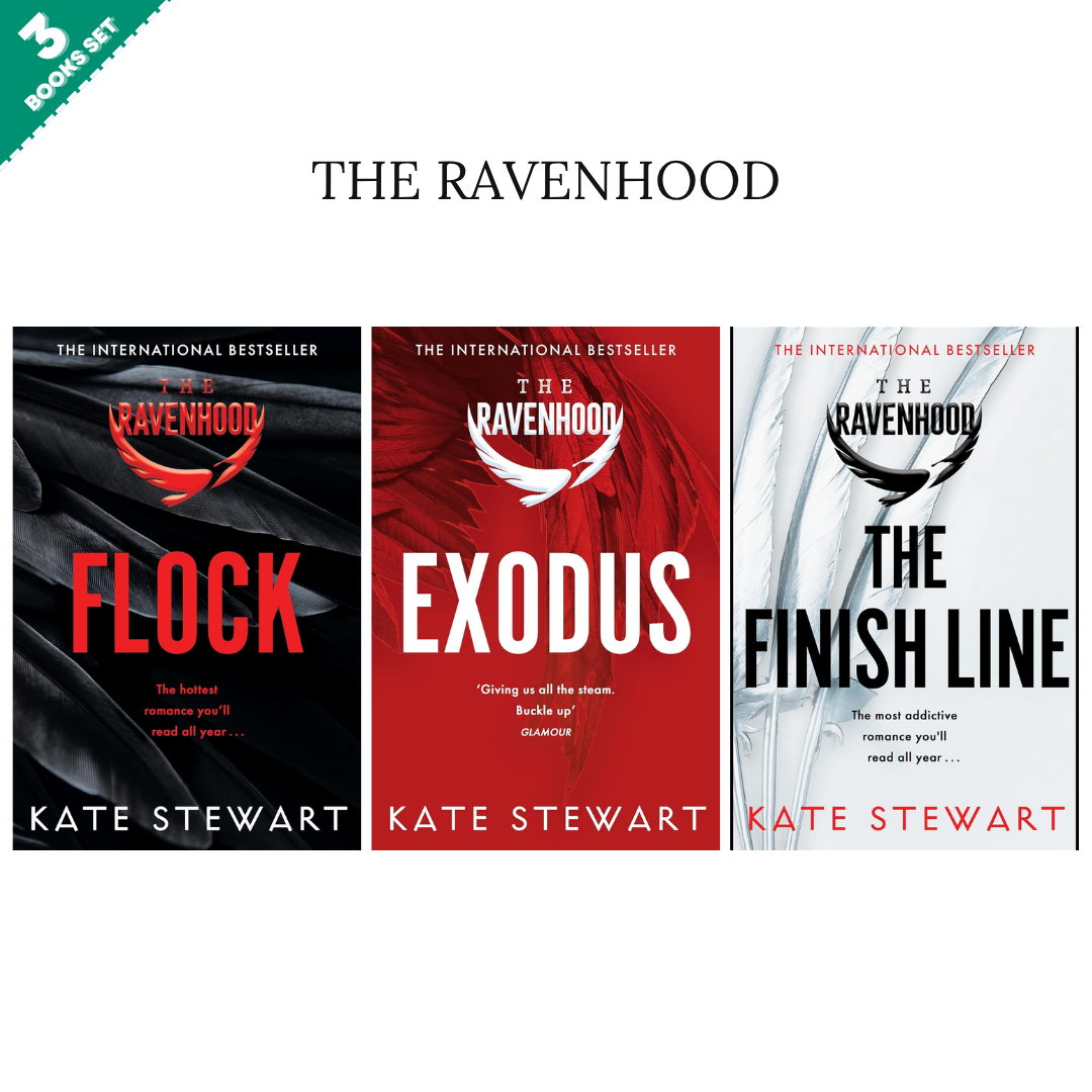The Ravenhood Series by Kate Stewart (3 Books Set)