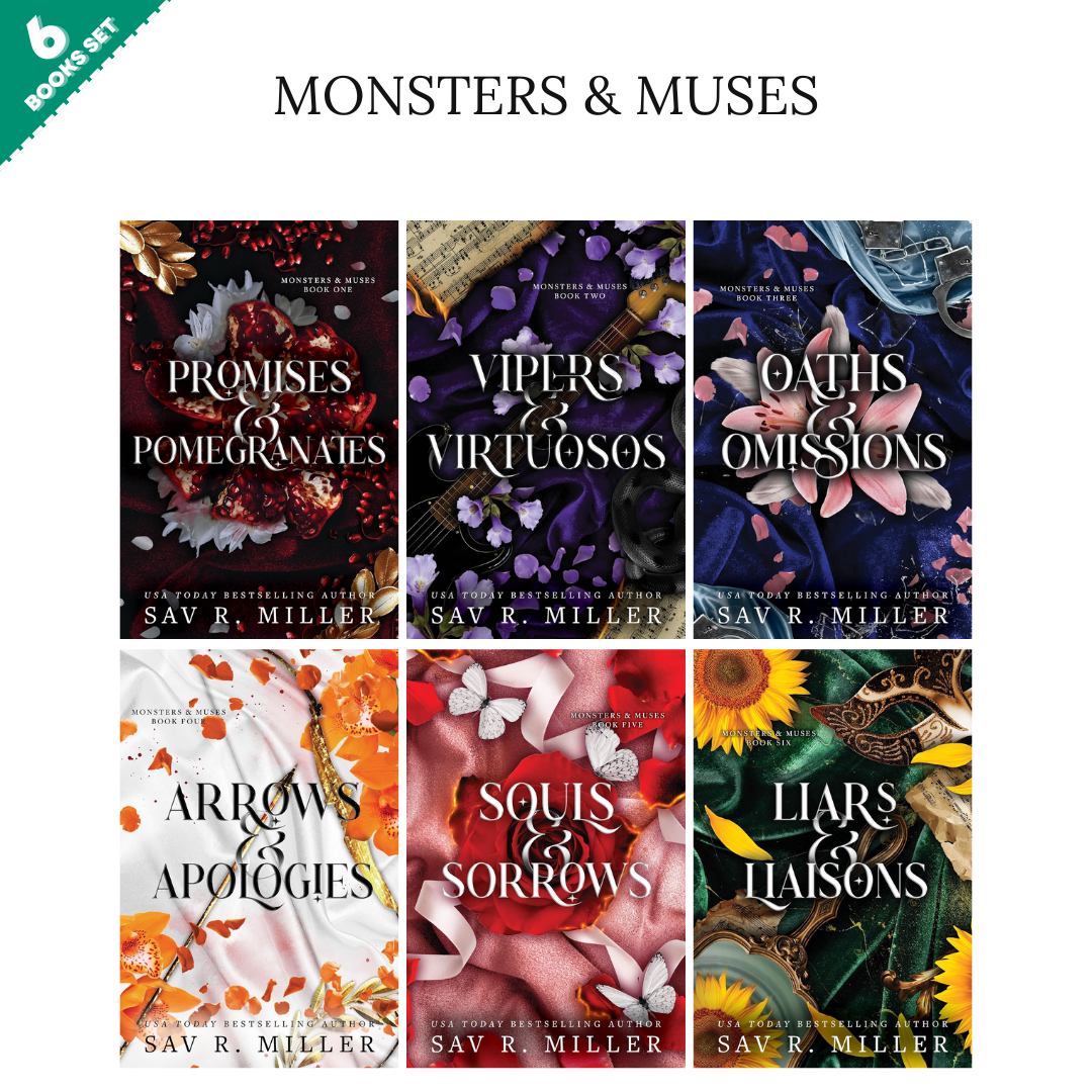 Monsters & Muses Series by Sav R. Miller (6 Books Set)