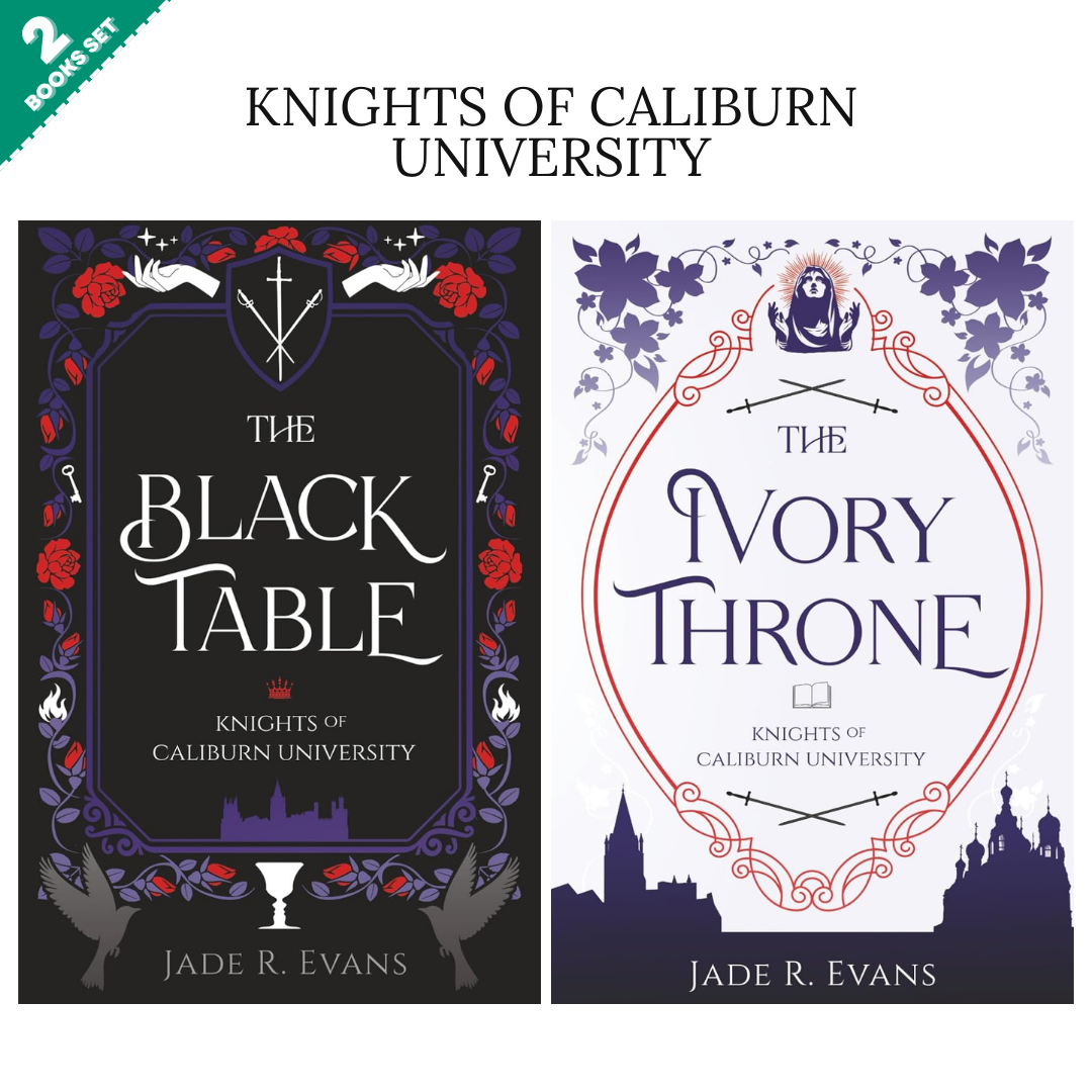 Knights of Caliburn University Series By Jade R. Evans (2 Books Set)