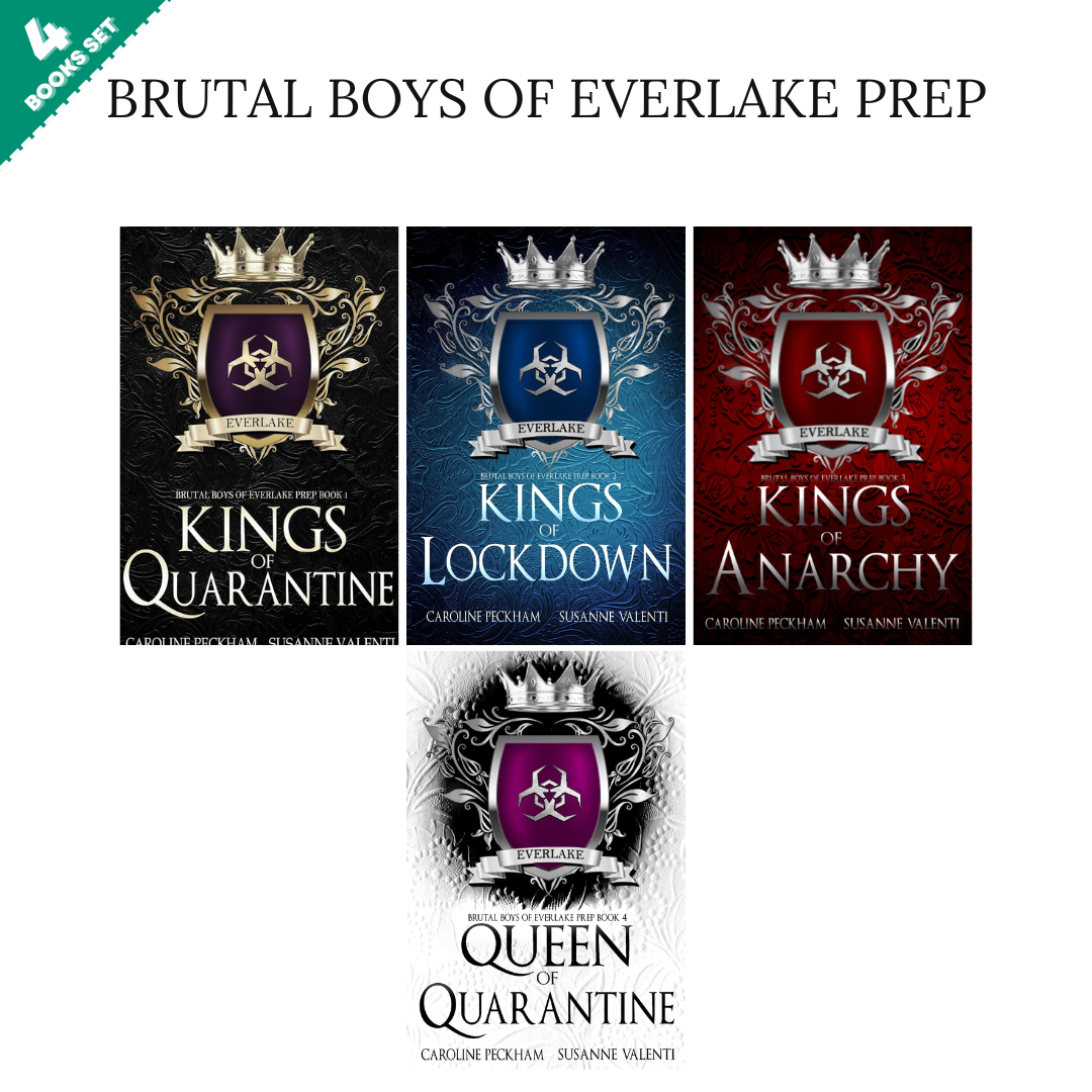 Brutal Boys of Everlake Prep Series By Caroline Peckham (4 Books Set)