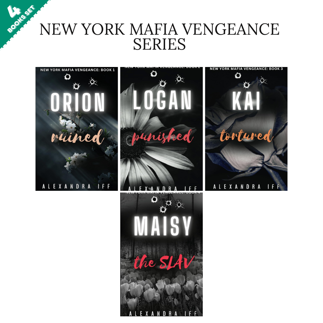 New York Mafia Vengeance Series By Alexandra Iff (4 Books Set)