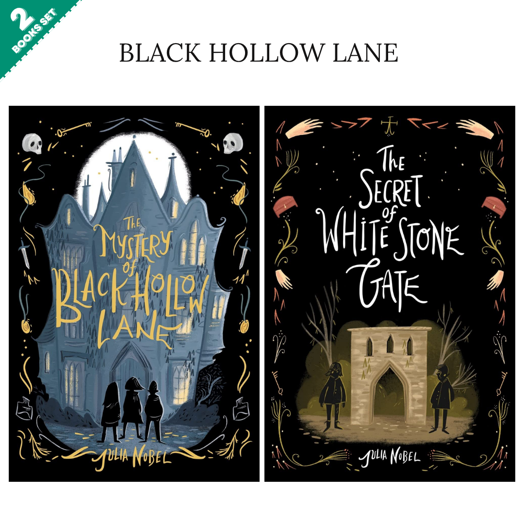 Black Hollow Lane Series By Julia Nobel (2 Books Set)