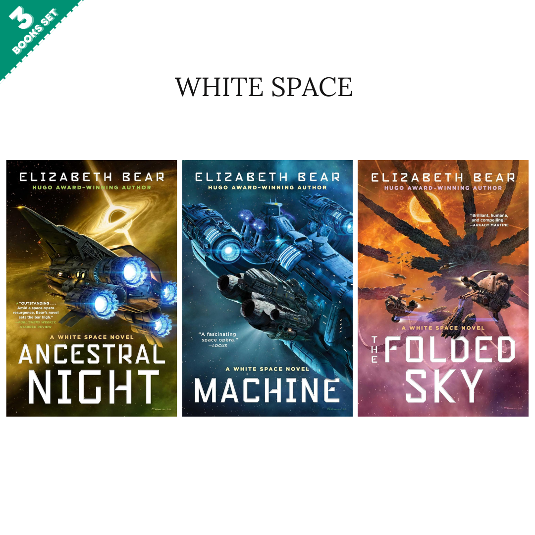 White Space Series By Elizabeth Bear (3 Books Set)