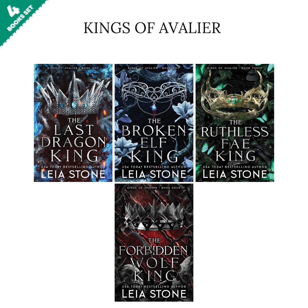 Kings of Avalier series By Leia Stone (4 Books Set)