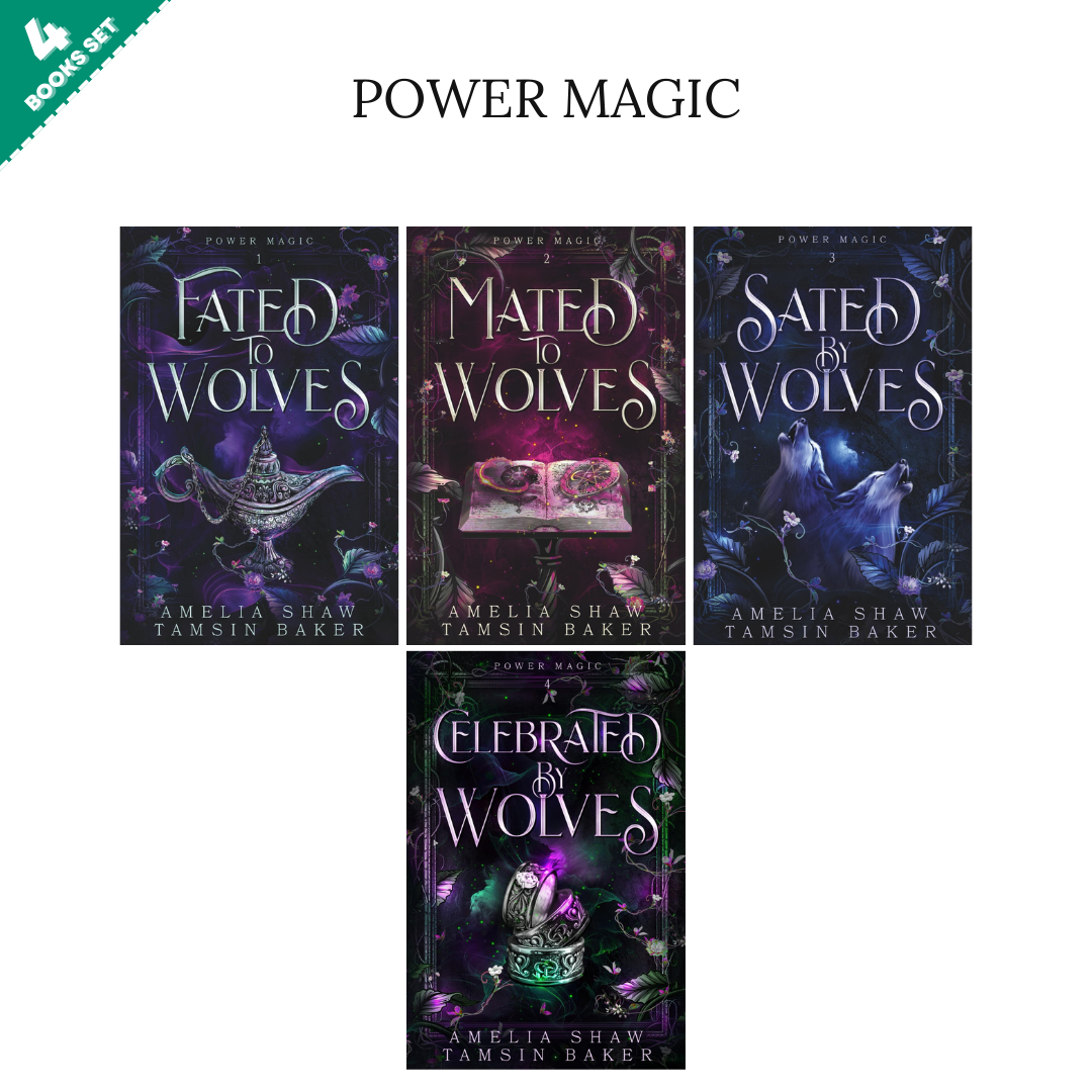 Power Magic series By Amelia Shaw (4 Books Set)