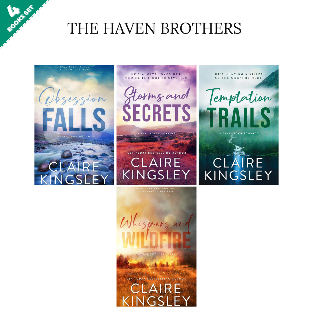 The Haven Brothers Series By Claire Kingsley (4 Books Set)