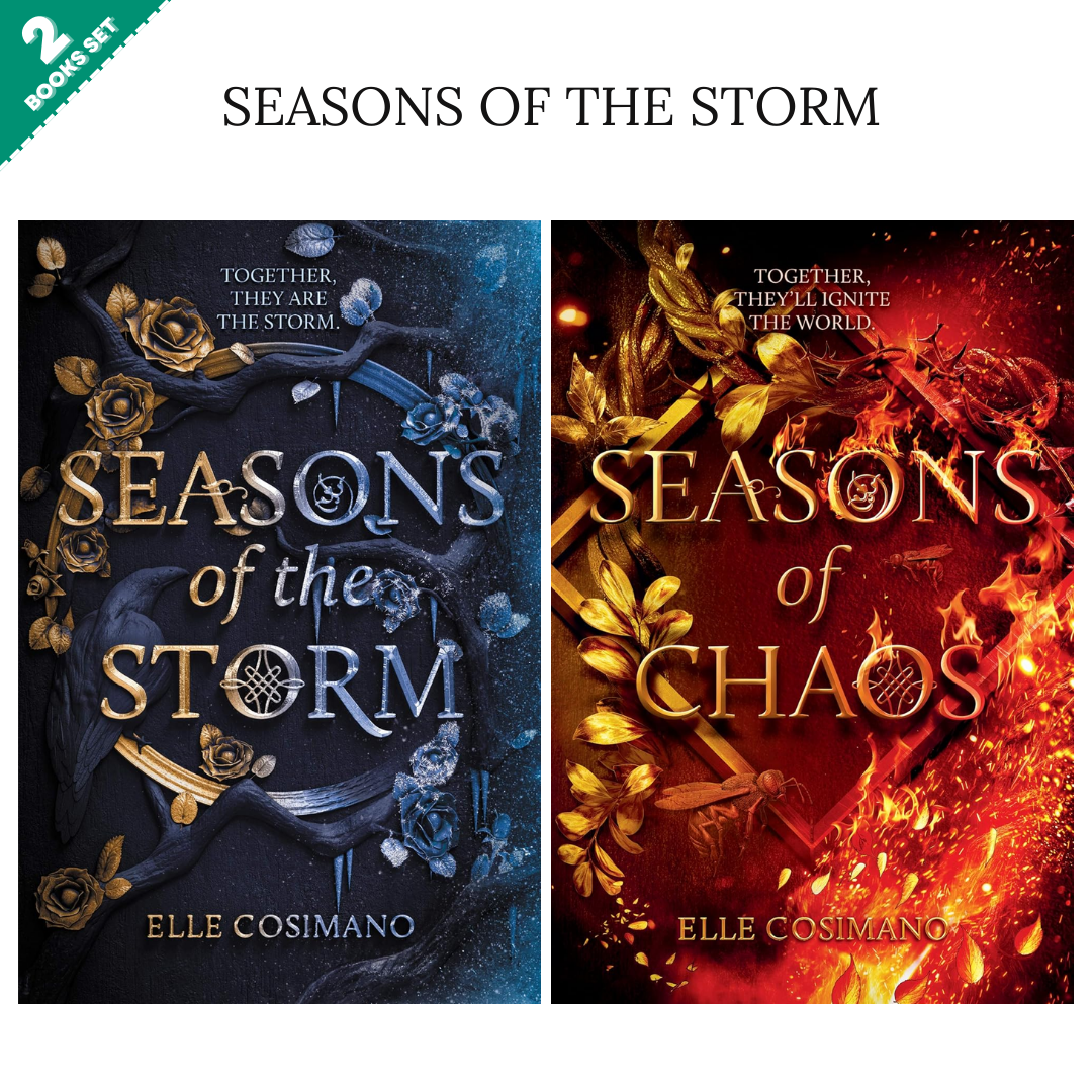 Seasons of the Storm Series By Elle Cosimano (2 Books Set)