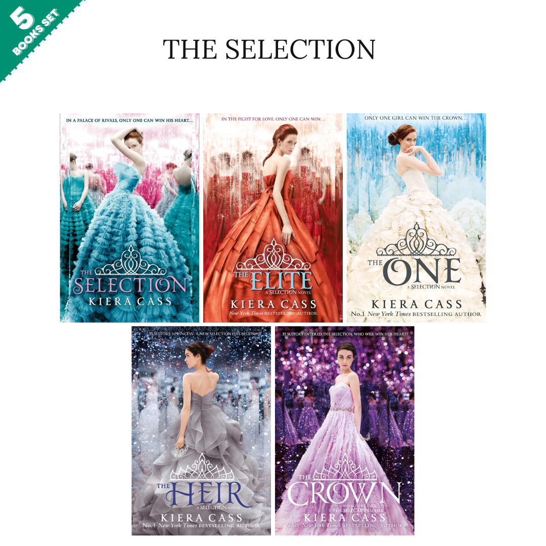 The Selection Series by Kiera Cass (5 Books Set)