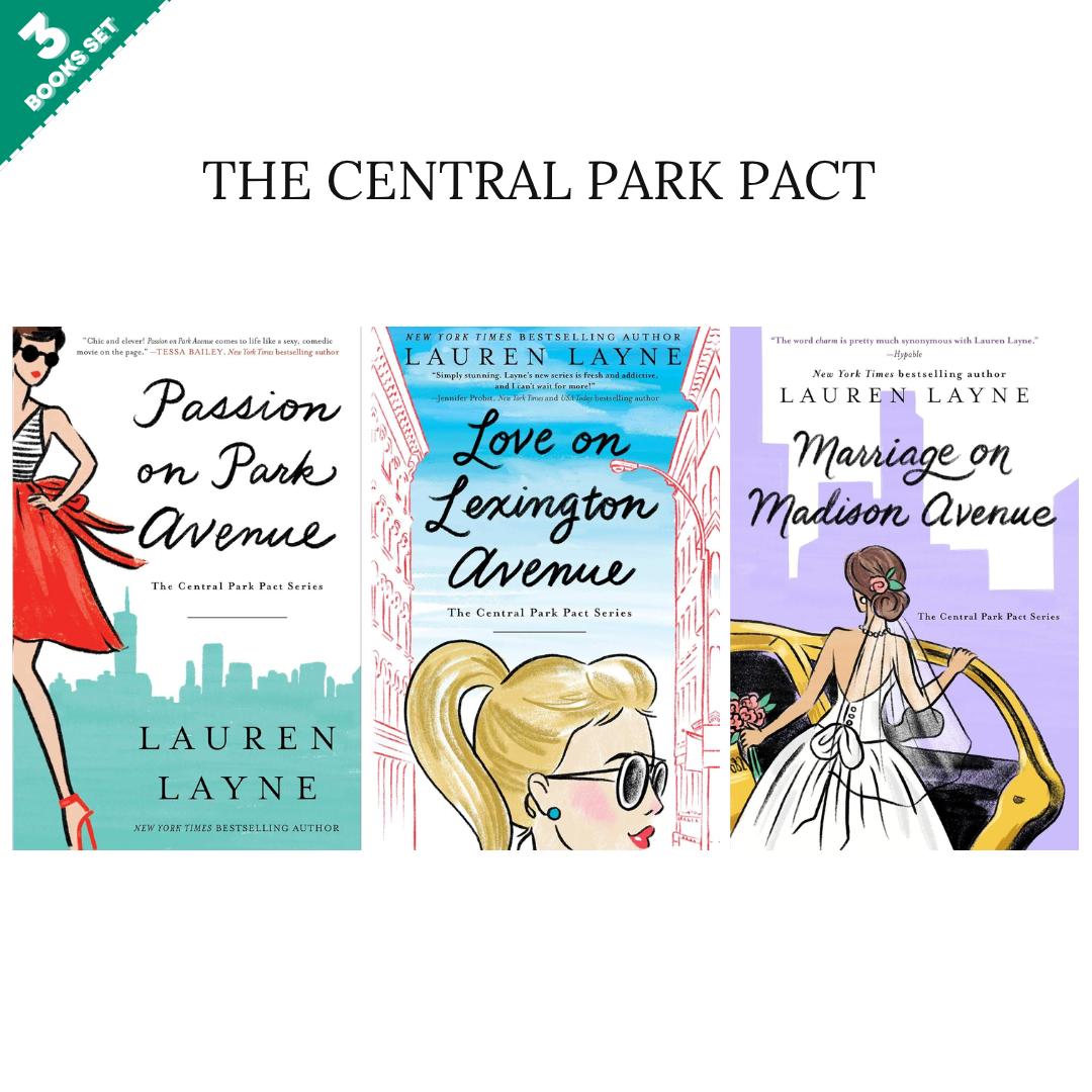 Central Park Pact Series By Lauren Layne (3 Books Set)