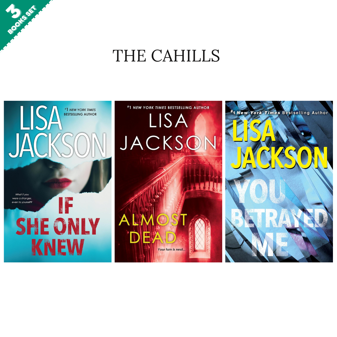 The Cahills Series By Lisa Jackson (3 Books Set)