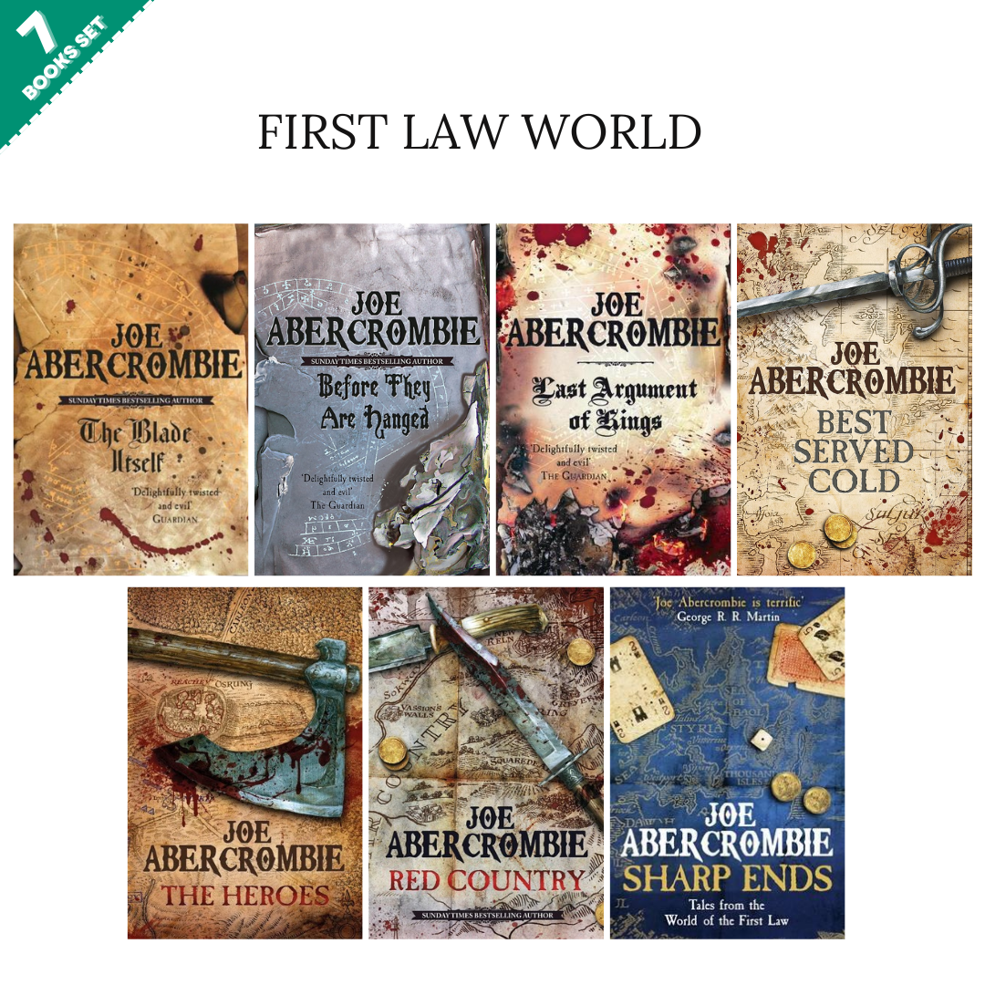 First Law World Series by Joe Abercrombie (7 Books Set)