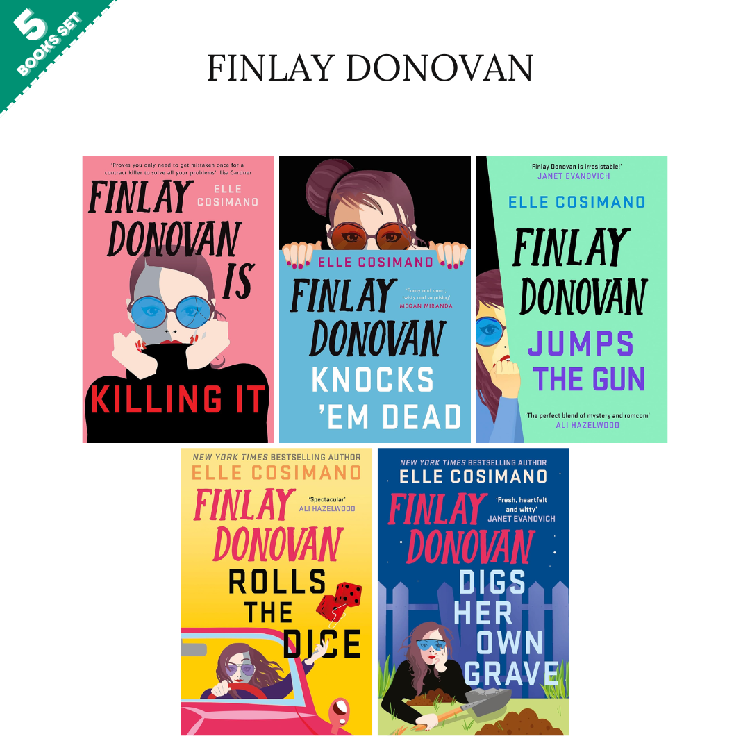 Finlay Donovan Series By Elle Cosimano (5 Books Set)