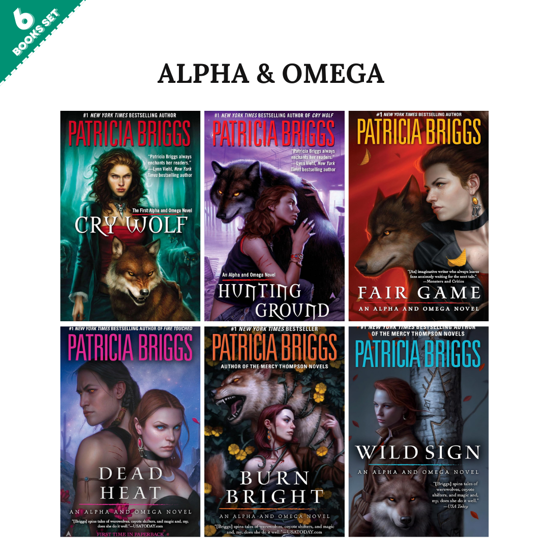 Alpha & Omega Series By Patricia Briggs (6 Books Set)