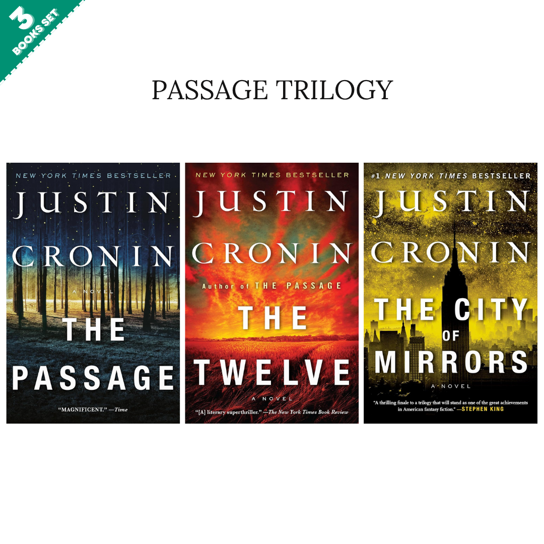The Passage Series By Justin Cronin (3 Books Set)