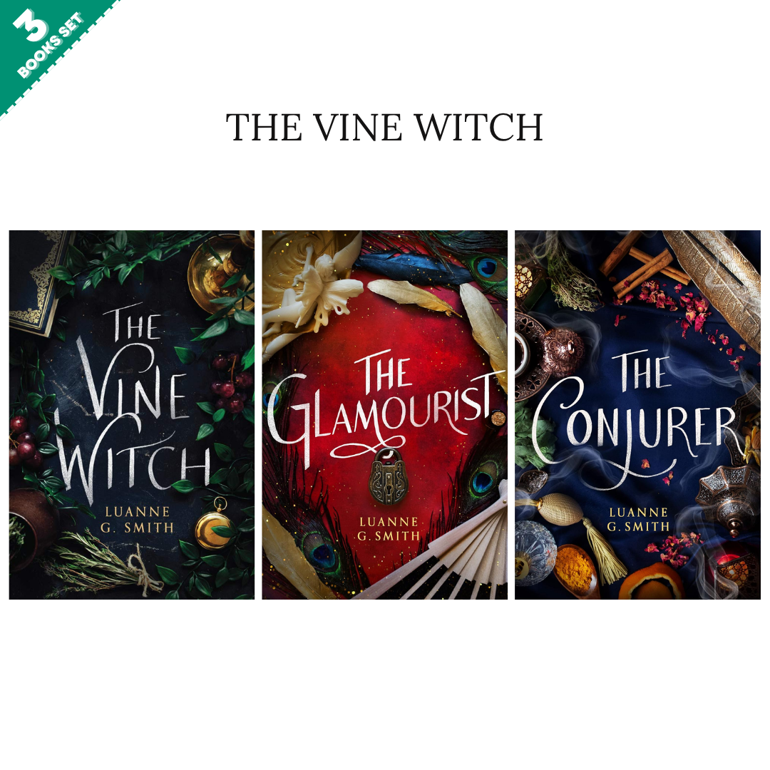 The Vine Witch Series By Luanne G. Smith (3 Books Set)