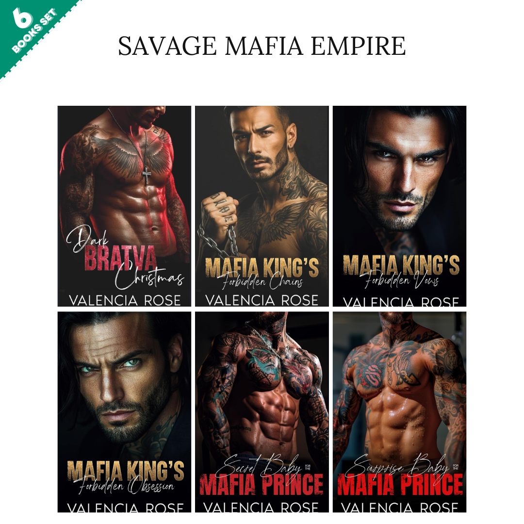 Savage Mafia Empire Series By Valencia Rose (6 Books Set)